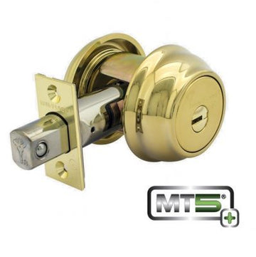 Mul-t-lock MT5+ Hercular® Single Cylinder Deadbolt w/ Thumb Turn